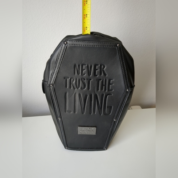 Blackcraft Cult Believe In Yourself-Coffin Backpack- Never Trust The Living - Picture 6 of 8